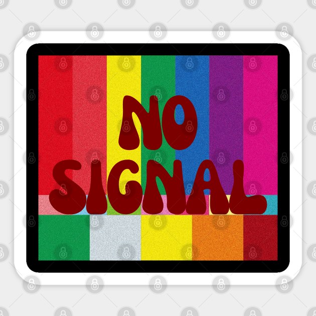 Television - No Signal Sticker by EunsooLee